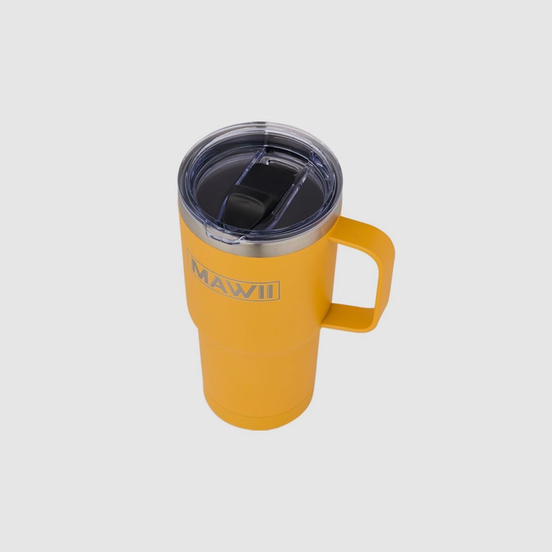 Bicchiere in Acciaio Inossidabile con Manico, 600 ml, Oliva, immagine 2 di 10