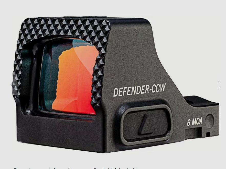 Vortex Defender CCW Red Dot 6 MOA