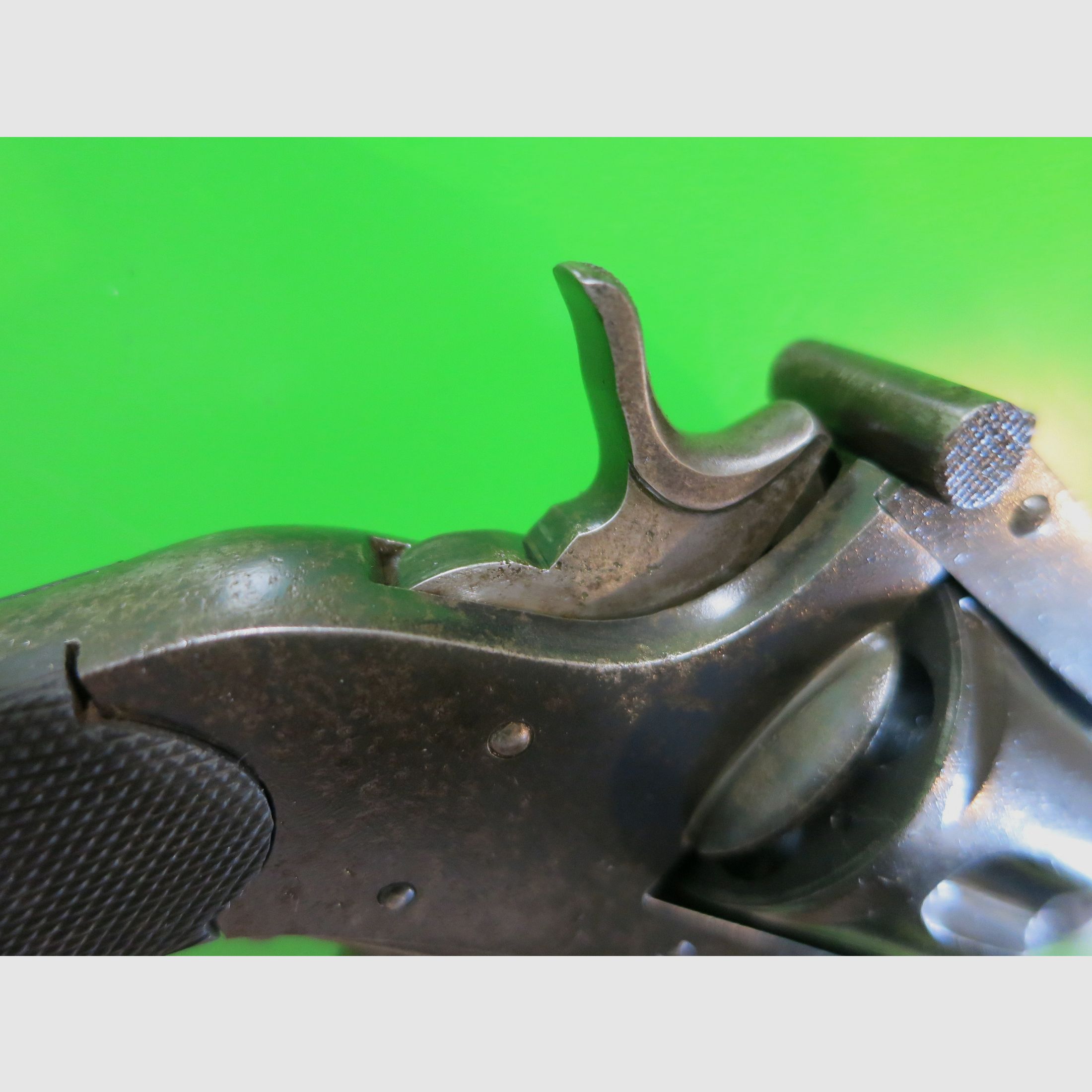 Belgian break-action revolver like Garate Anitua & Co., copy of Smith & Wesson Frontier, .320 Short #87