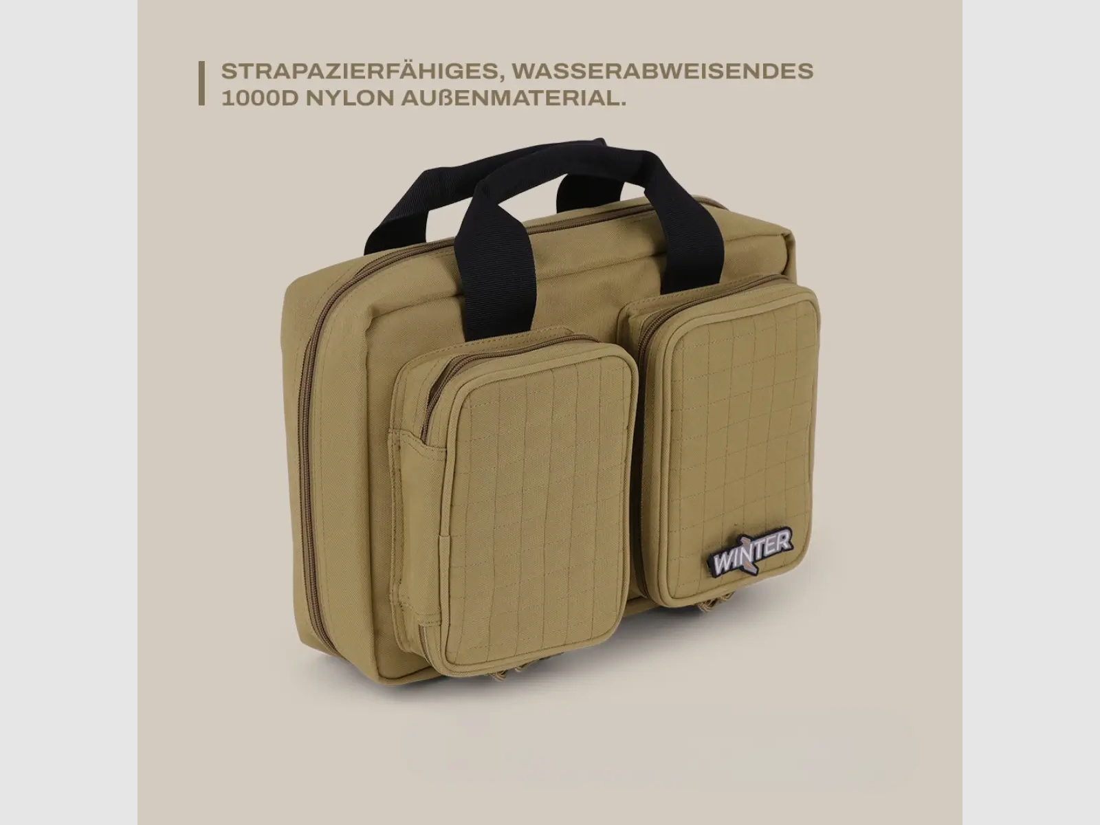 Winter Pistol Bag Dune