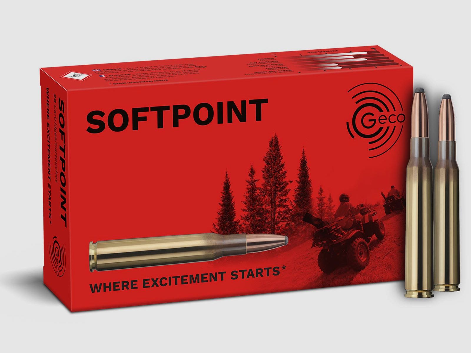 Geco 7x64 Teilmantel/SP 10,7g - 165gr