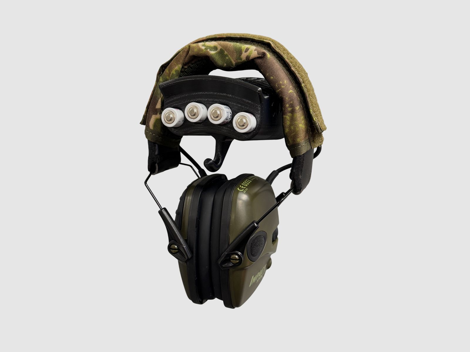 Magnetic wall mount for hearing protection – organization in the gun cabinet without drilling