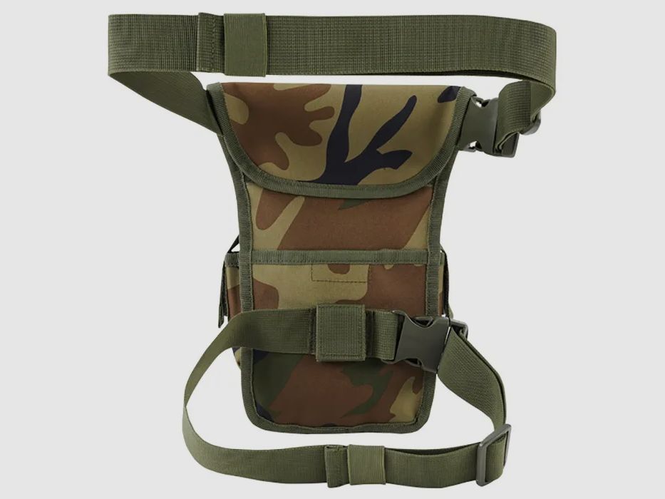 Hüfttasche mit Oberschenkel-Befestigung "Side Kick Bag" - US Woodland