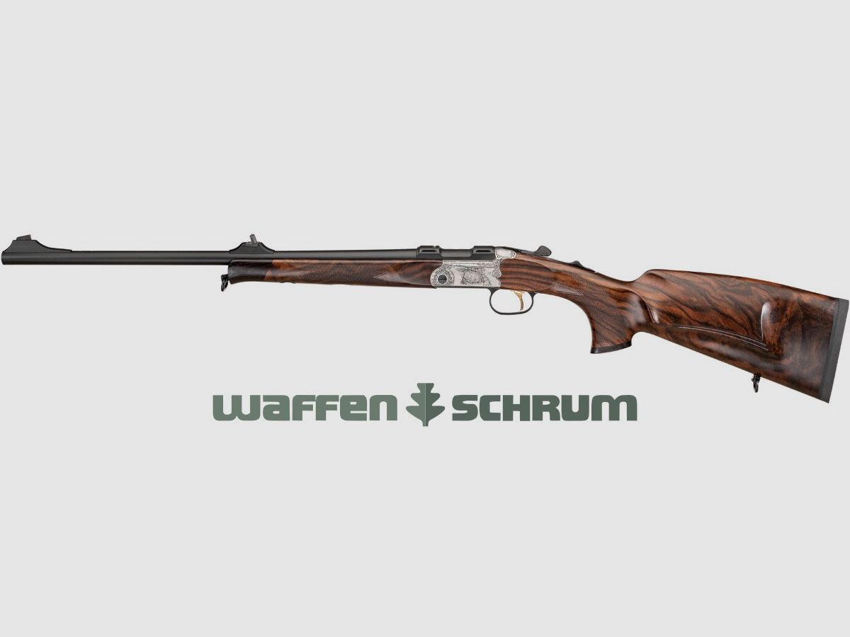 Merkel K5 Jagd  handgestochener Tierstückgravur