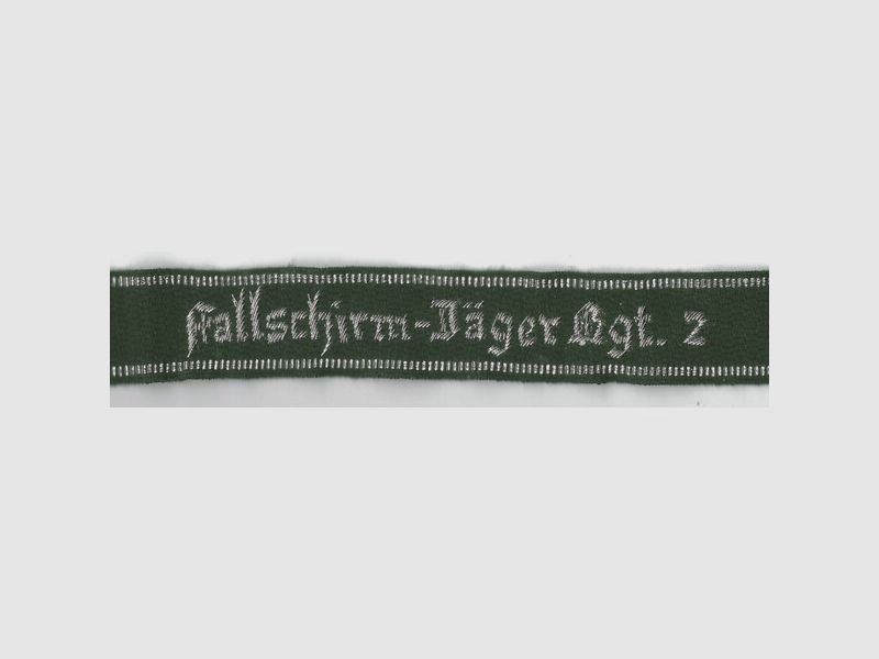 Ärmelband "Fallschirm-Jäger Rgt. 2" Repro !!!