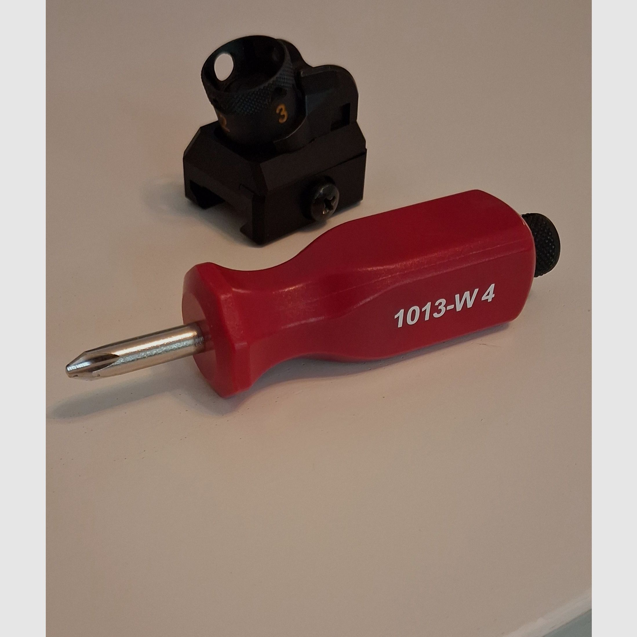 Original Heckler & Koch drum sights with sight adjuster 1013-W4
