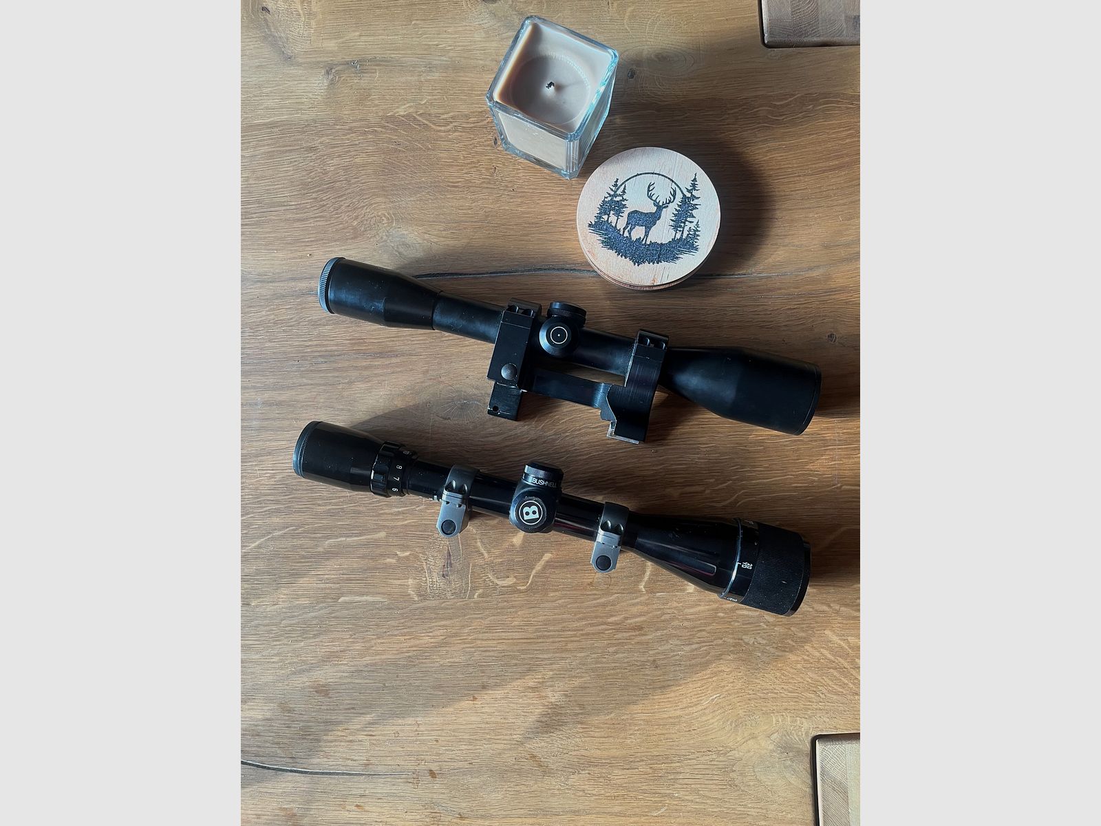 Zielfernrohr Schmidt & Bender 10x42, Bushnell Sportview 4-12x40
