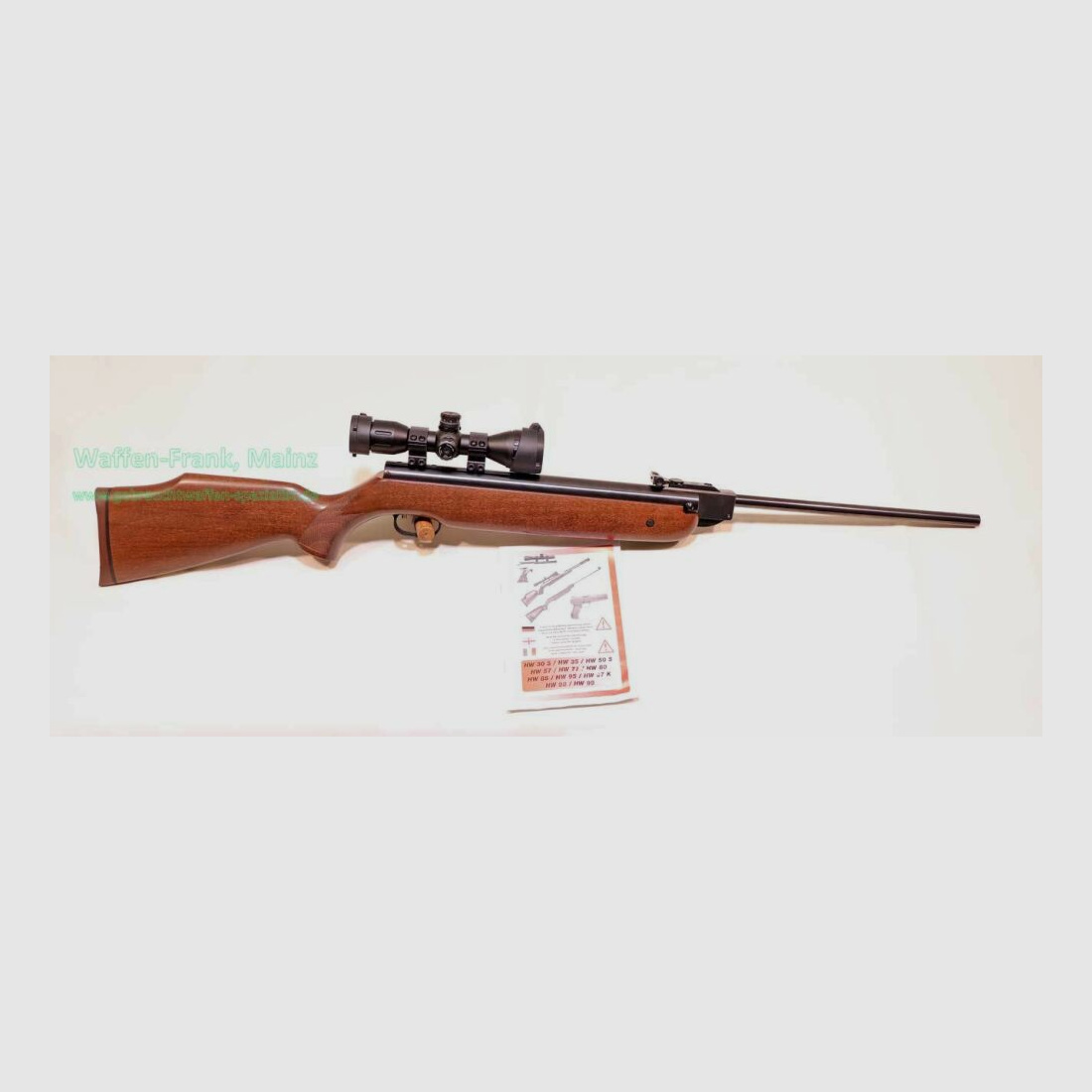 Weihrauch - Mellrichstadt HW 80K mit ZF 4x32 4,5mm / .177