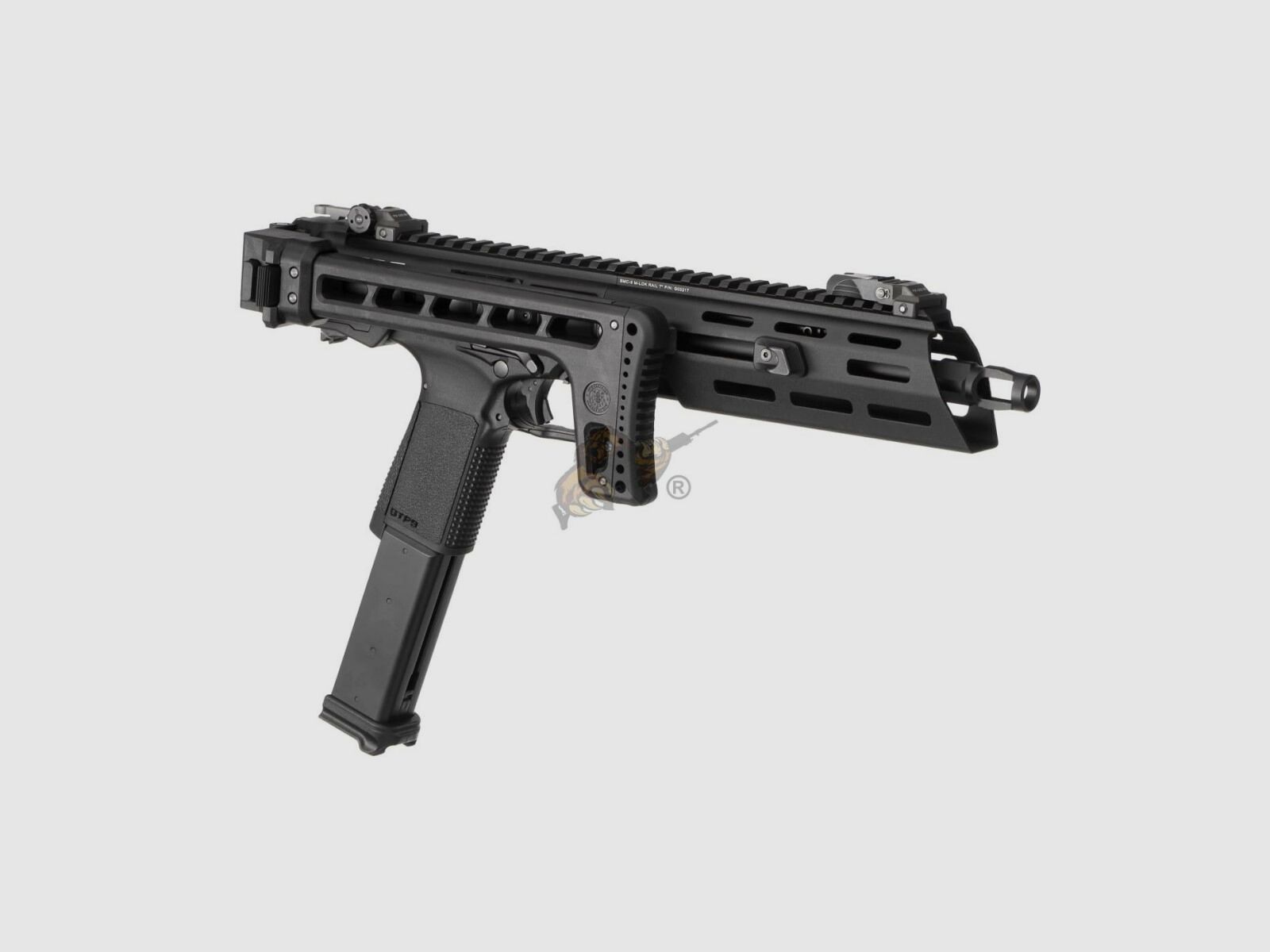G&G SMC9 GBB in black Airsoft Free from 18 - GBB -F-
