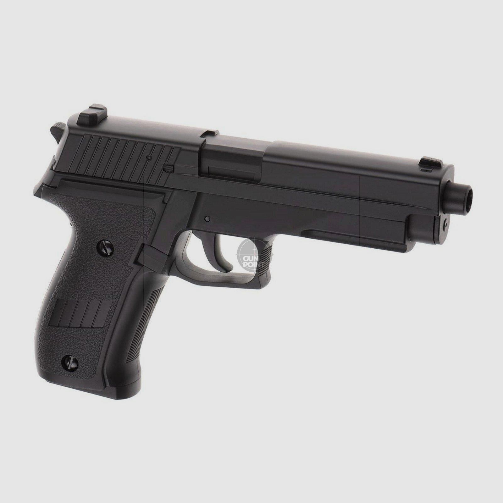 Softair - Pistole - Cyma CM122 Advanced AEP-Schwarz - ab 14, unter 0,5 Joule
