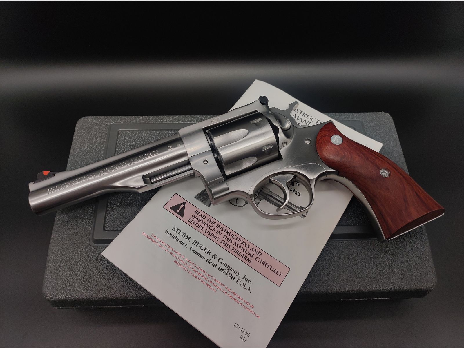 Ruger Redhawk .44 Magnum – Neuwertig – inkl. 401 Schuss Munition & Originalzubehör