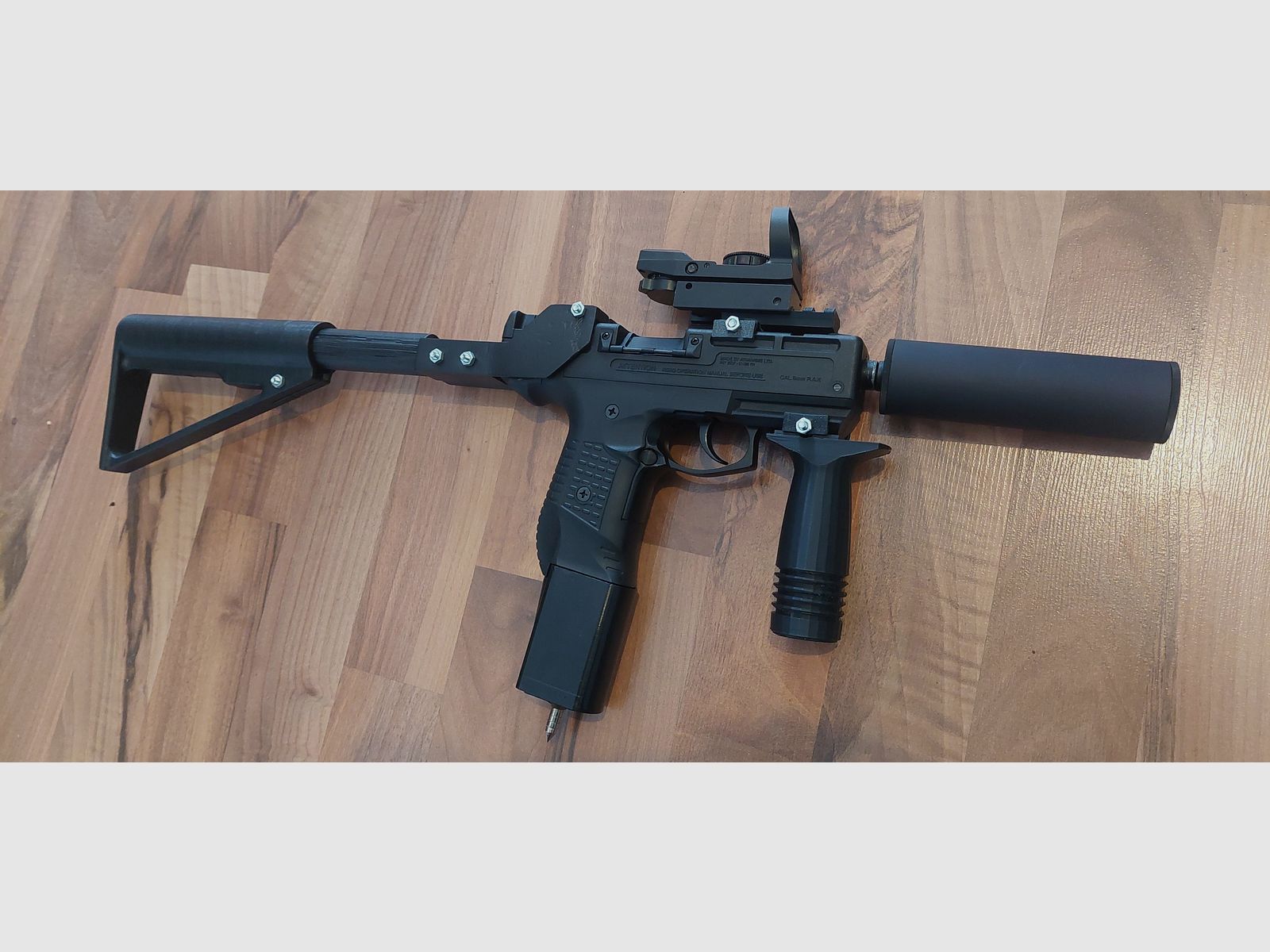 ZORAKI 925 mit MP-Umbau-Kit 9 mm P.A.K. (PTB 1005) Schreckschuss keine Walther Glock HW94 Colt