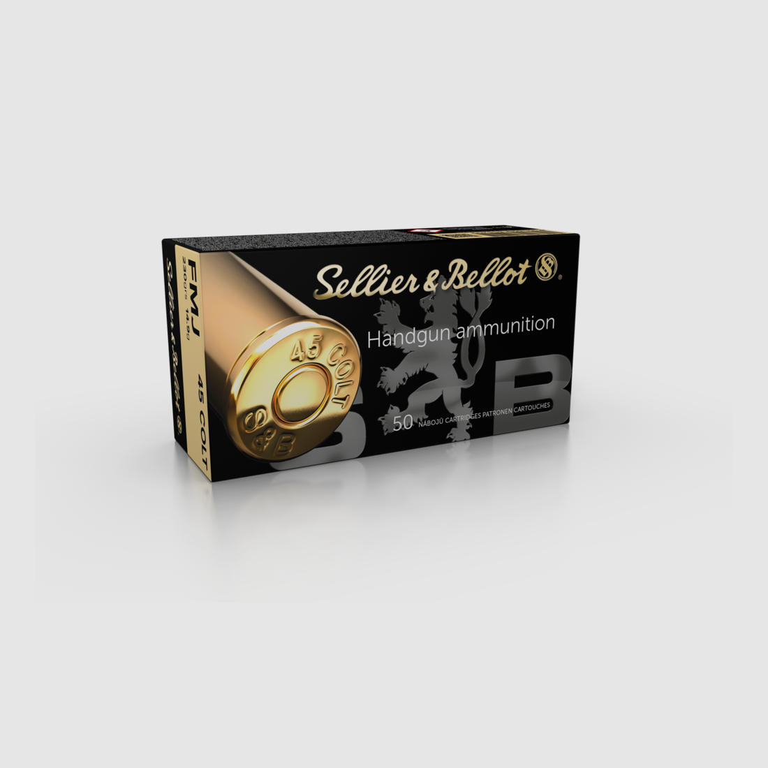 Sellier&Bellot – .45 COLT FMJ 230gr 7.1g