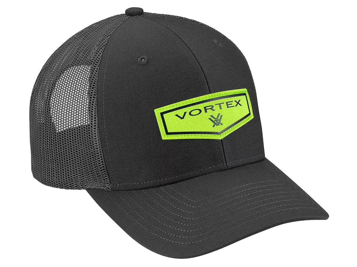 Cappellino con visiera Vortex Strong Point grigio (220-02-CHR), immagine 4 di 8