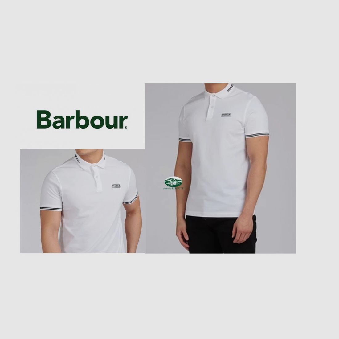 BARBOUR Polo International wit
