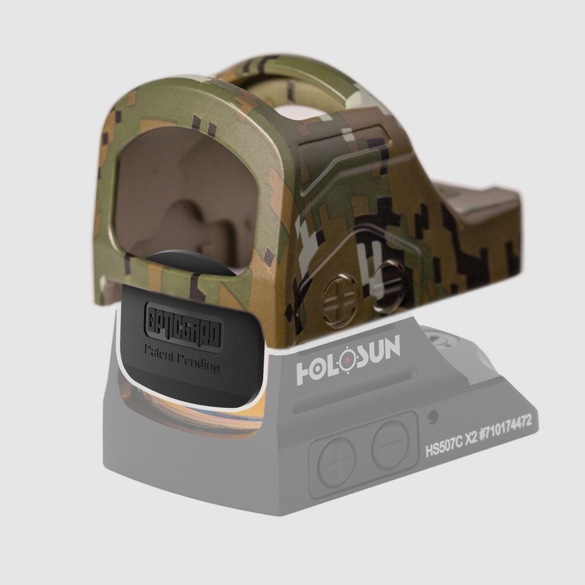 OPTICGARD - HOLOSUN 507C - OD Green Camo
