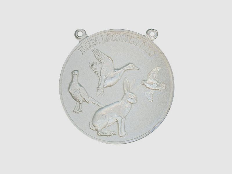 Steinhauer&Lück Jagdmedaille Niederwild 60mm Silber mit Kette
