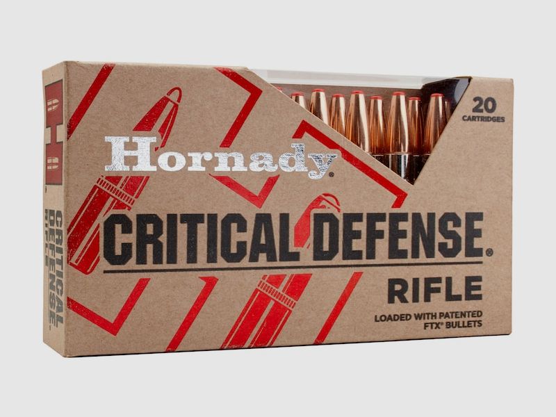 Hornady Critical Defense .308 Win. 155GR FTX 20 cartouches