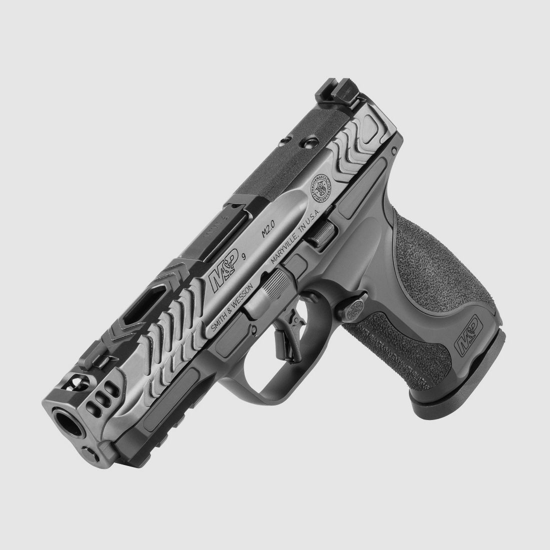 SMITH WESSON MP9 PERFORMANCE CENTER 2.0 CARRY COMPENSE CAL 9X19, Bild 2 von 3