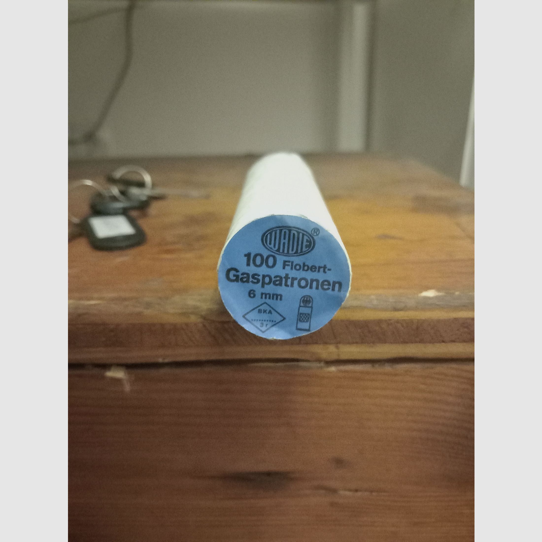 6mm Flobert Platz cs Gaspatronen