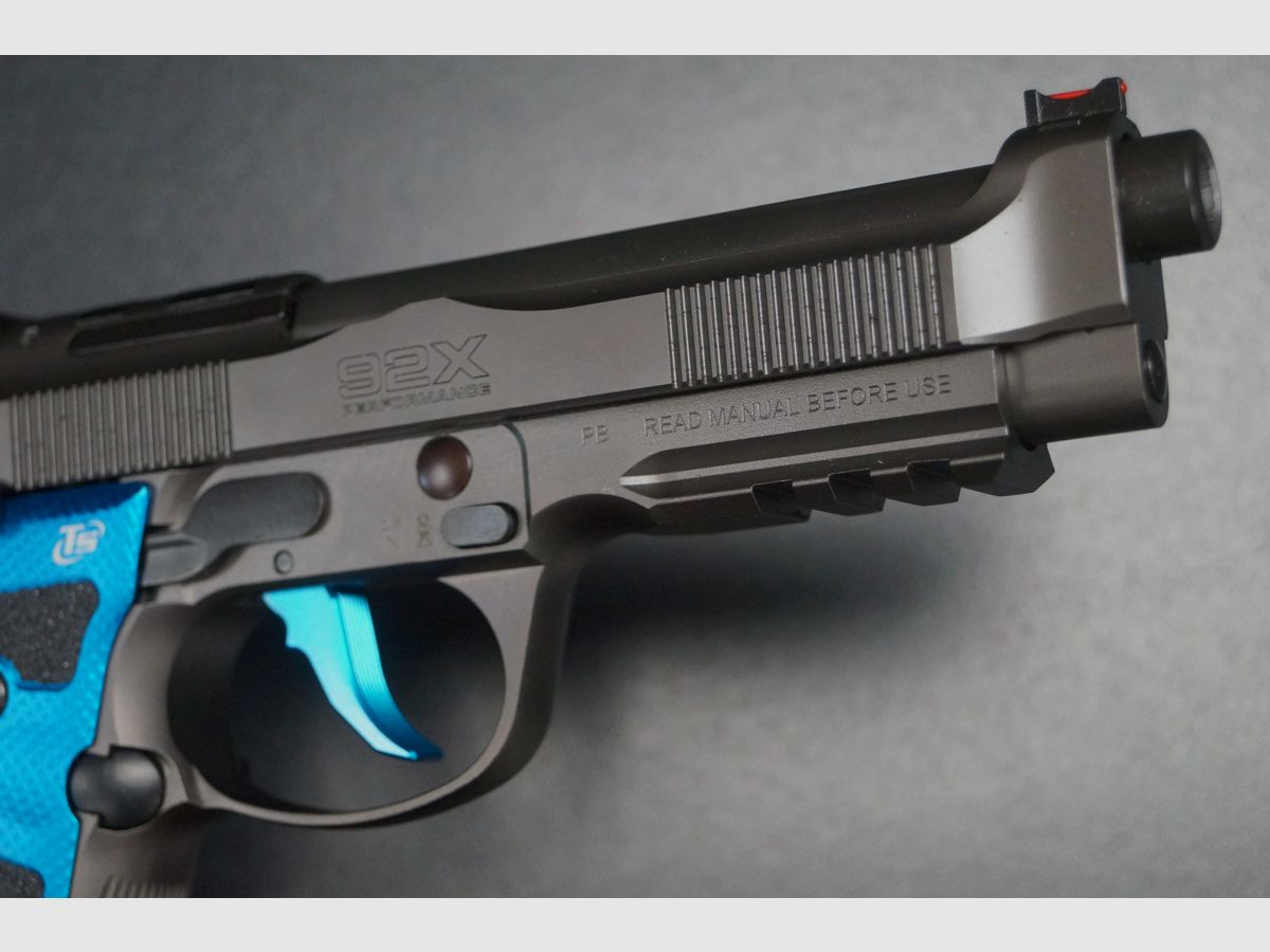 Beretta 92X Performance Dark Series BLUE OR, immagine 2 di 6