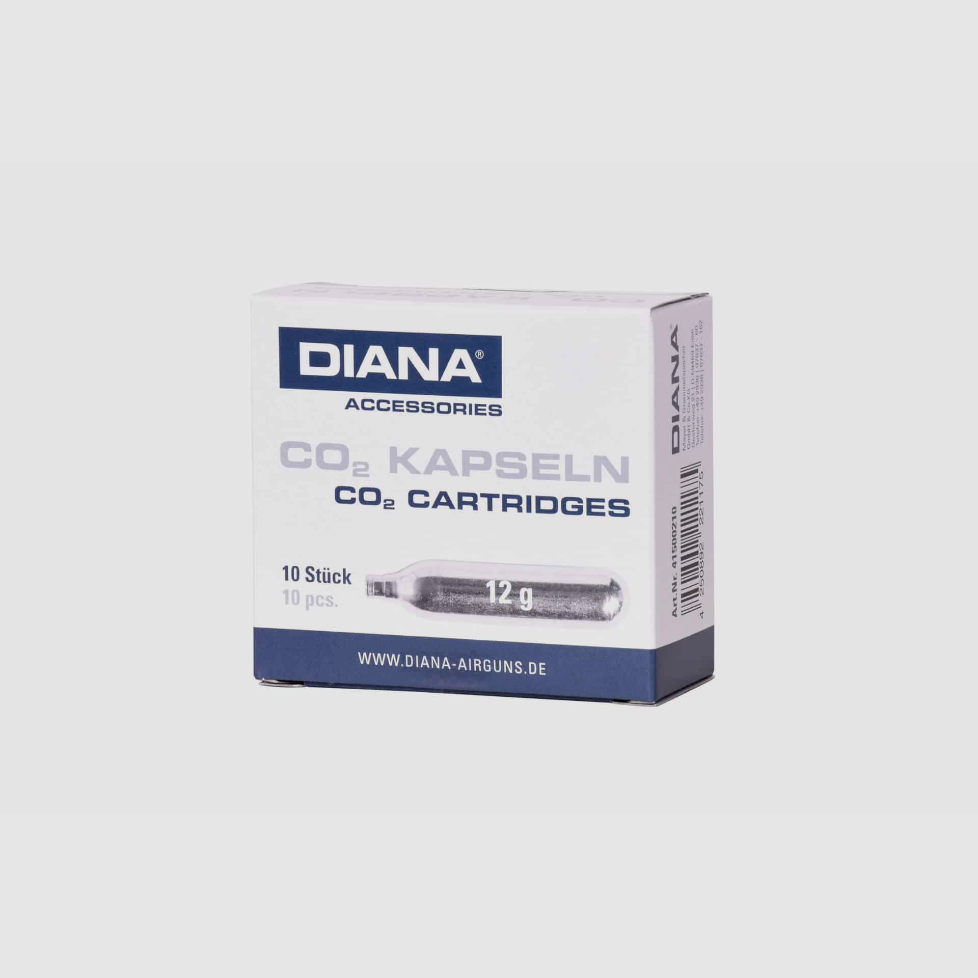 DIANA Kapsułki Co2 10 sztuk, zdjęcie 1 z 2