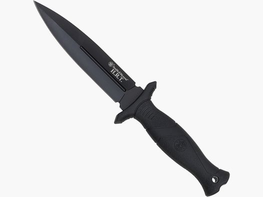 Stiefelmesser Dolch -form  Smith & Wesson HRT schwarz Gr. L