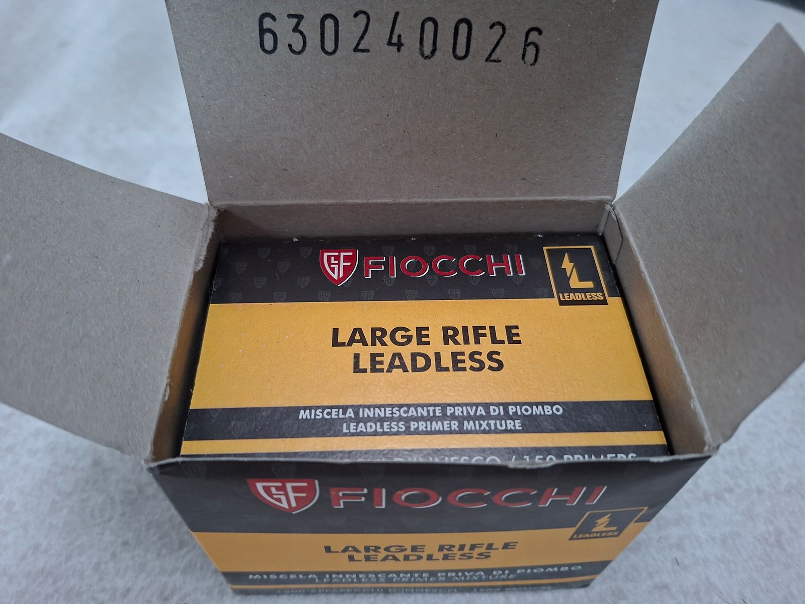 Fiocchi Large Rifle Leadless Primers amorces