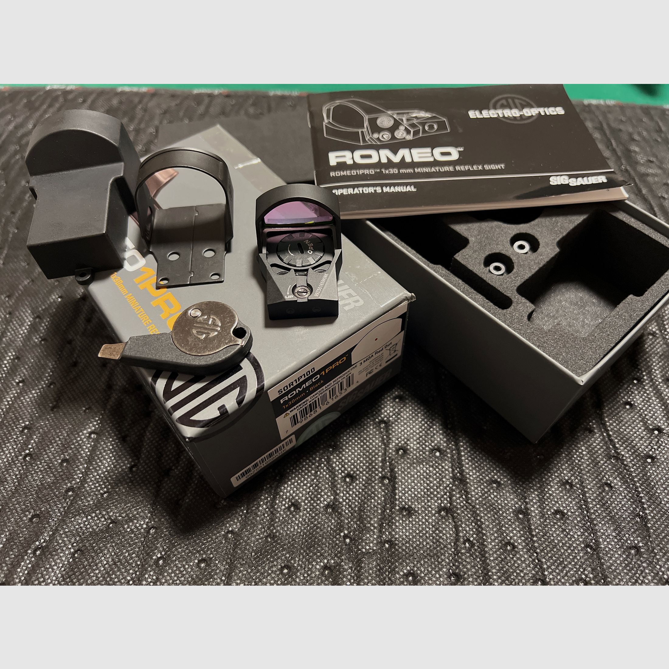 Sig Sauer Romeo1pro 1x30mm Black 3MOA 