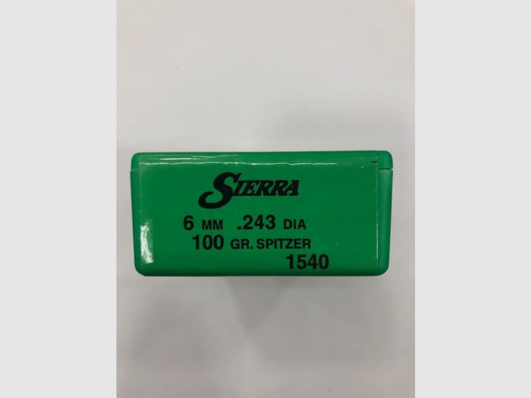 SIERRA POCISK C 6 MM 100 GR VARMINT, zdjęcie 1 z 2