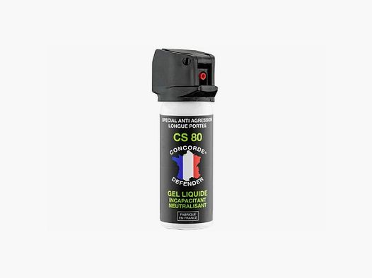 Aerosolbombe Gel CS 80 50ML Concorde Defender