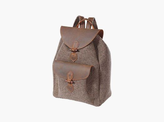 Lautloser Wanderrucksack aus Wollfilz