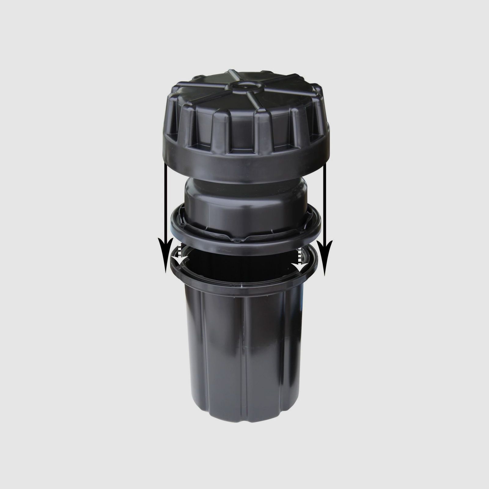 MTM Survivor Caja de almacenamiento SAC negra