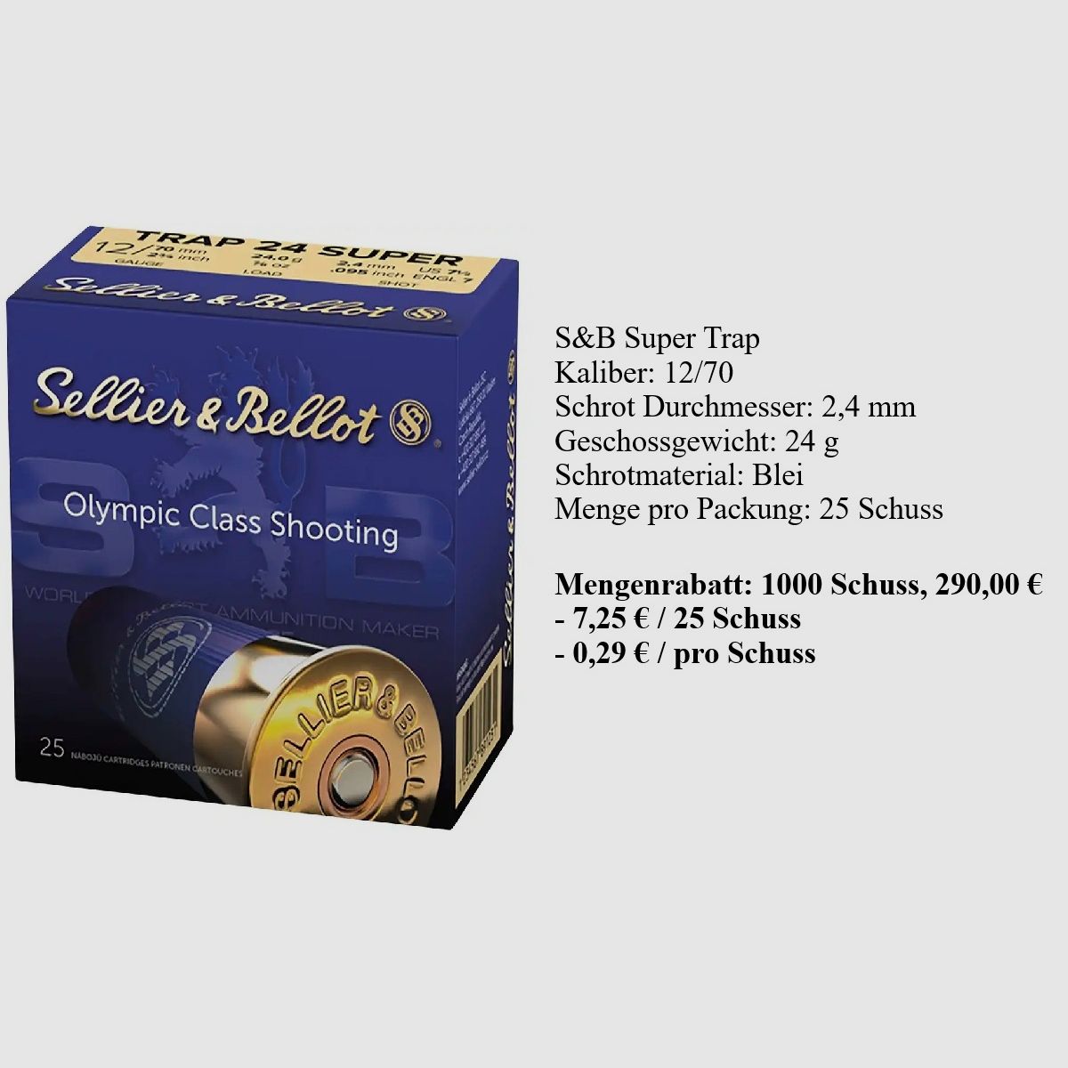SB Super Trap 12/70, 24g