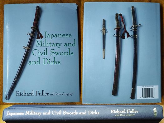 Seltenes Fachbuch: >Japanese Military and Civil Swords and Dirks< Offizierdolch Samurai Katana