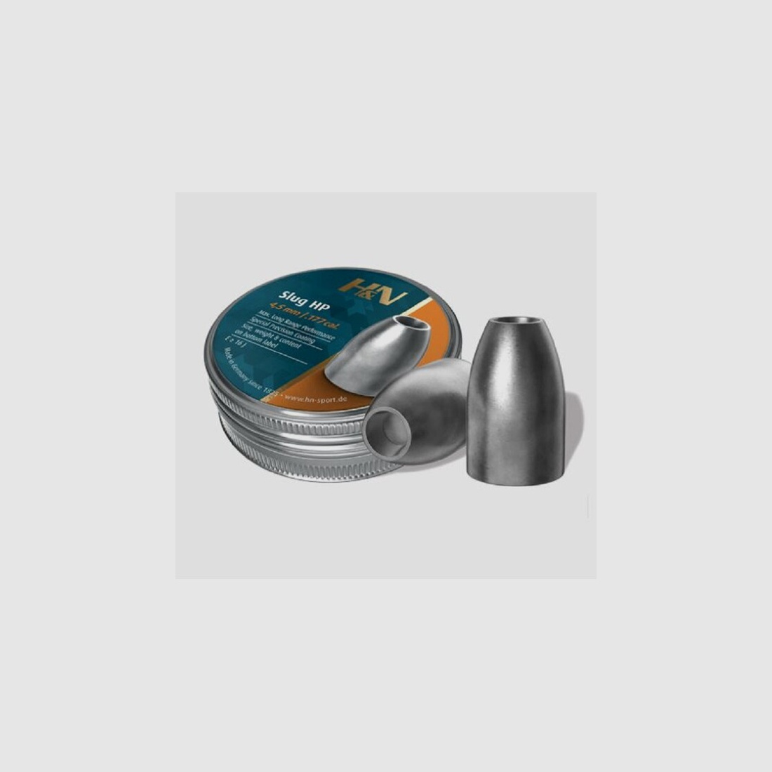 H&N - Luftgewehrmunition H&N Slug - 400 Diabolo Kal. 4,5 mm / .177 - Versandkostenfrei