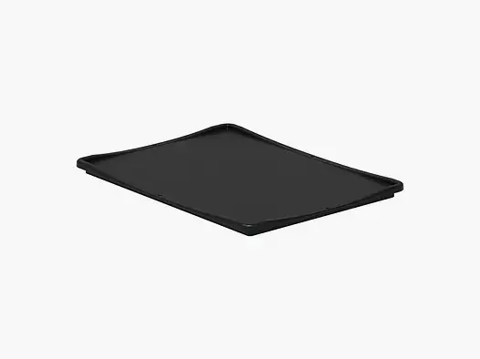 Surplus Systems Surplus Systems Euronorm-Scharnierdeckel 40 x 30 cm schwarz