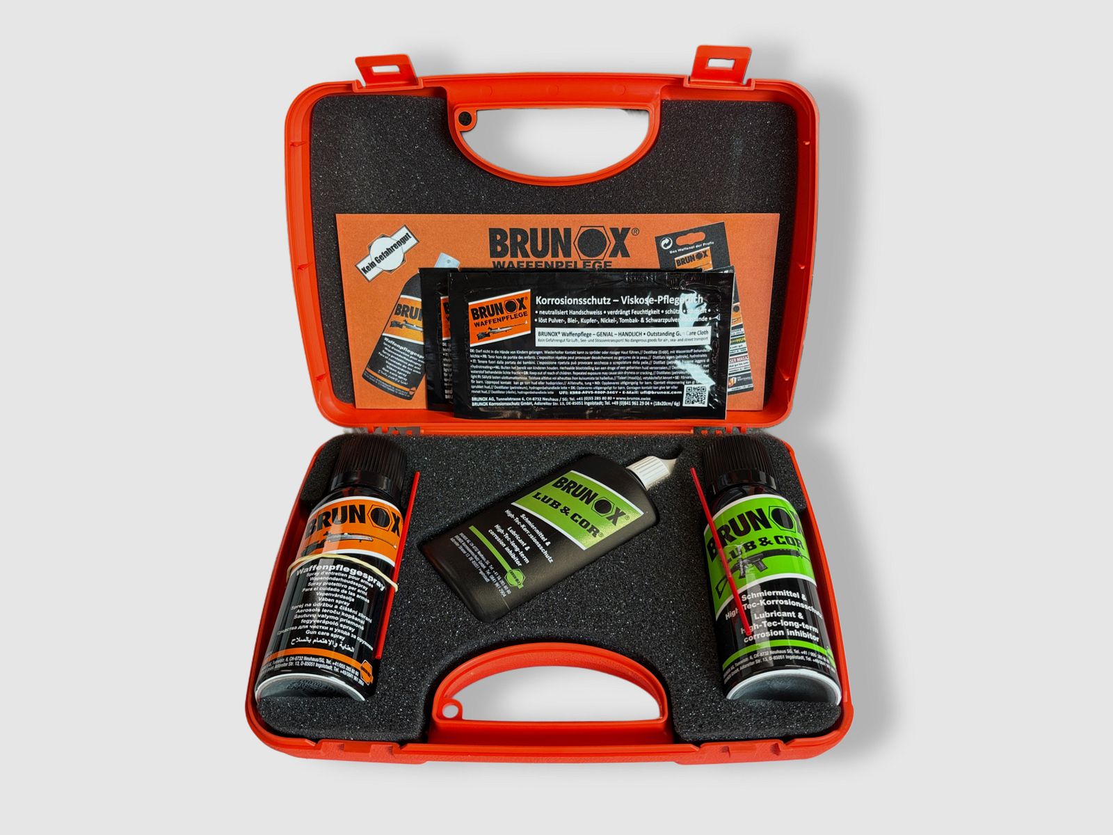 Brunox Geschenkbox Koffer Waffenpflege Set 33514-23