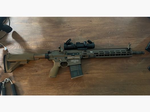 Umarex H&K M110 A1 inkl. KONUS Visier - TOP Zustand! 