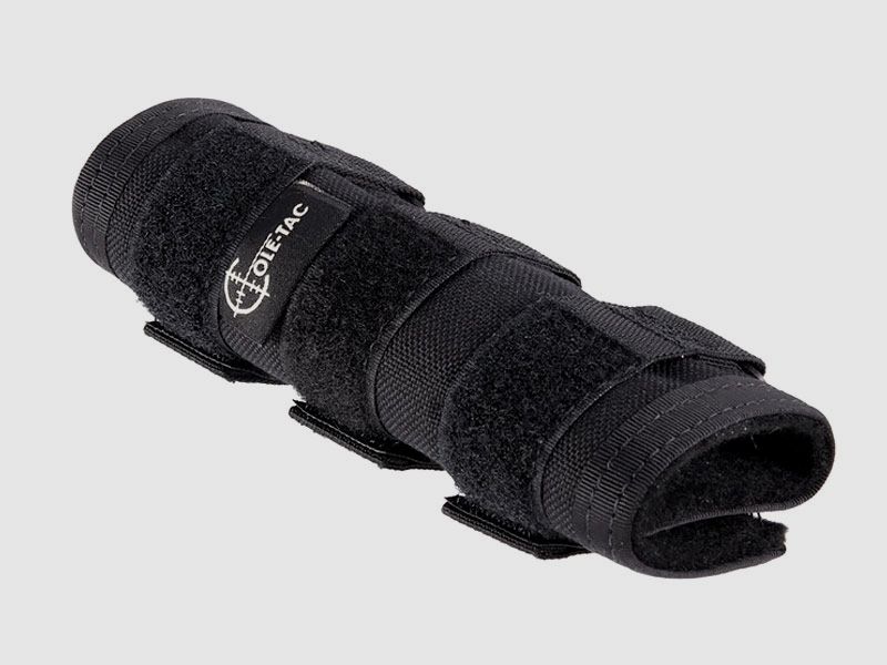 COLE-TAC Metal Python Housse de Silencieux Noire, 6,0"
