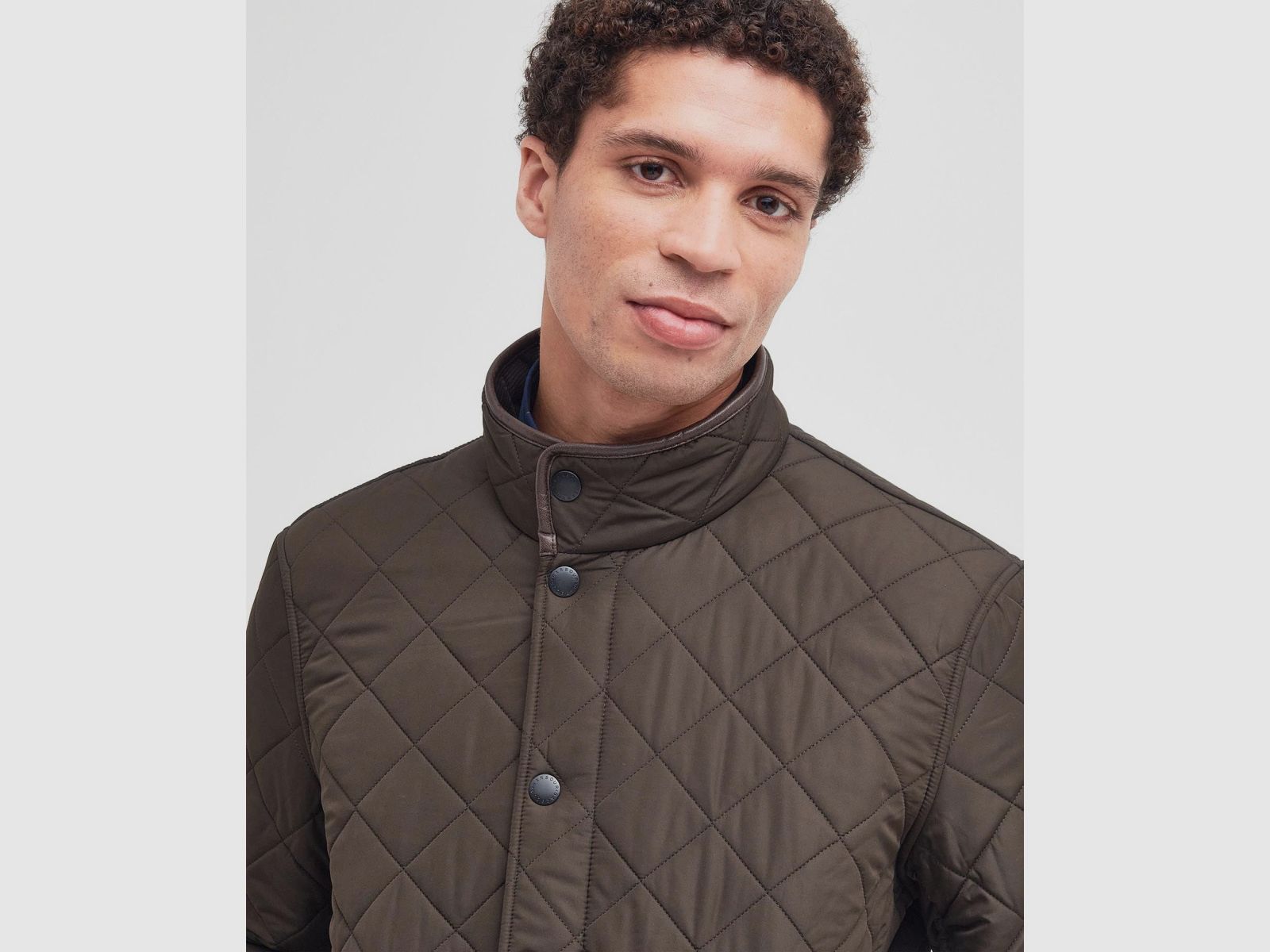 BARBOUR Steppjacke Powell Oliv