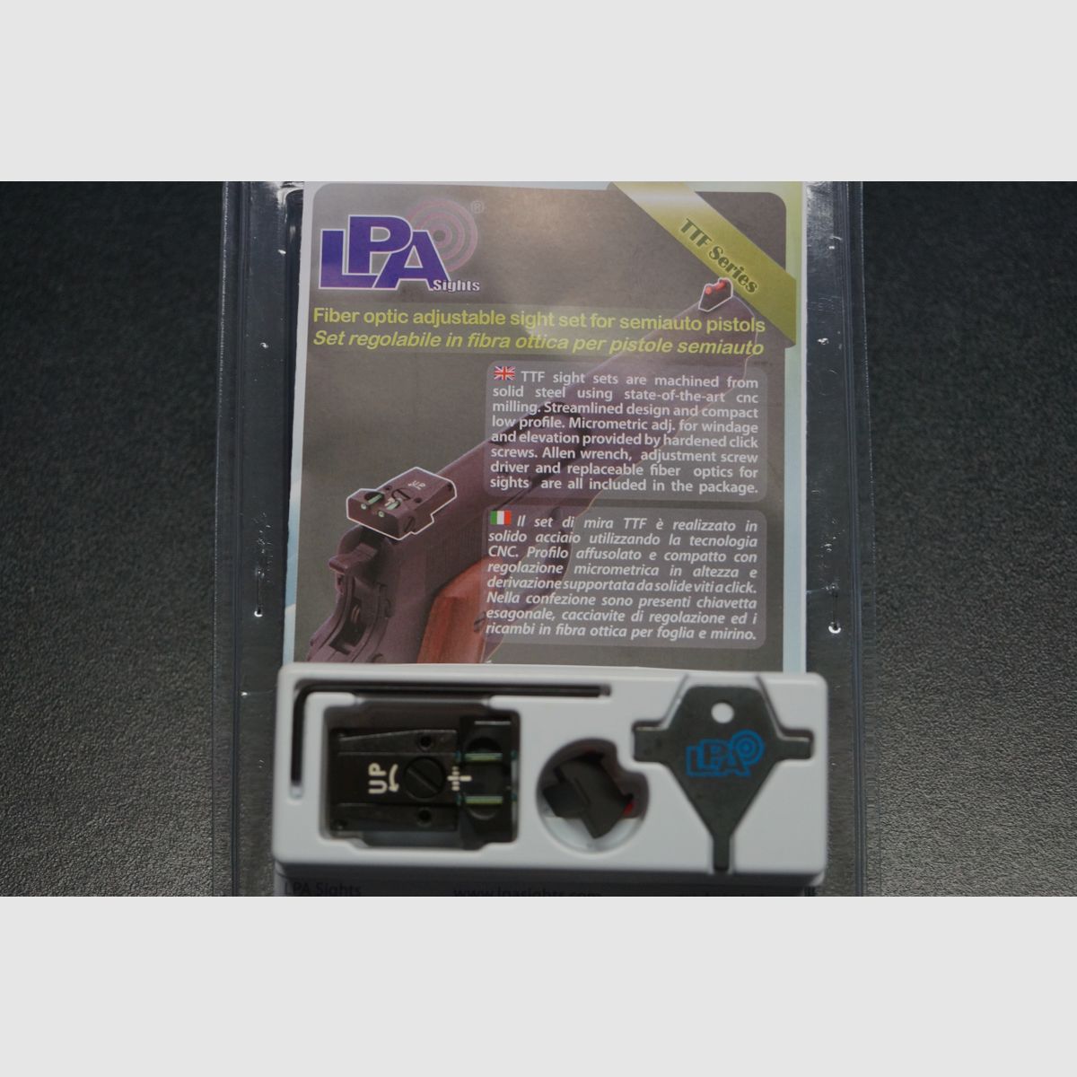 Visée LPA Sig P226