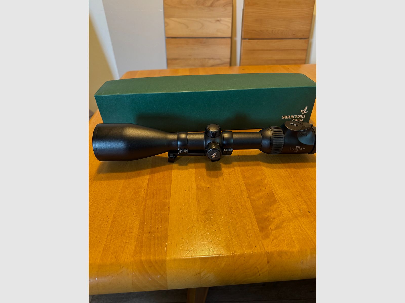 Swarovski Z6i 2,5-15x56 P HD, incl. Blaser zadelmontage