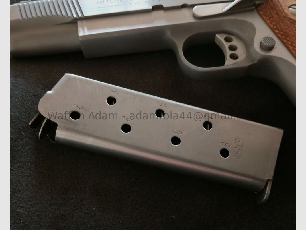 Mitchell Arms, Calif. U.S A 1911 -Gold Series 95, mit Peters Stahl Rampen Lauf