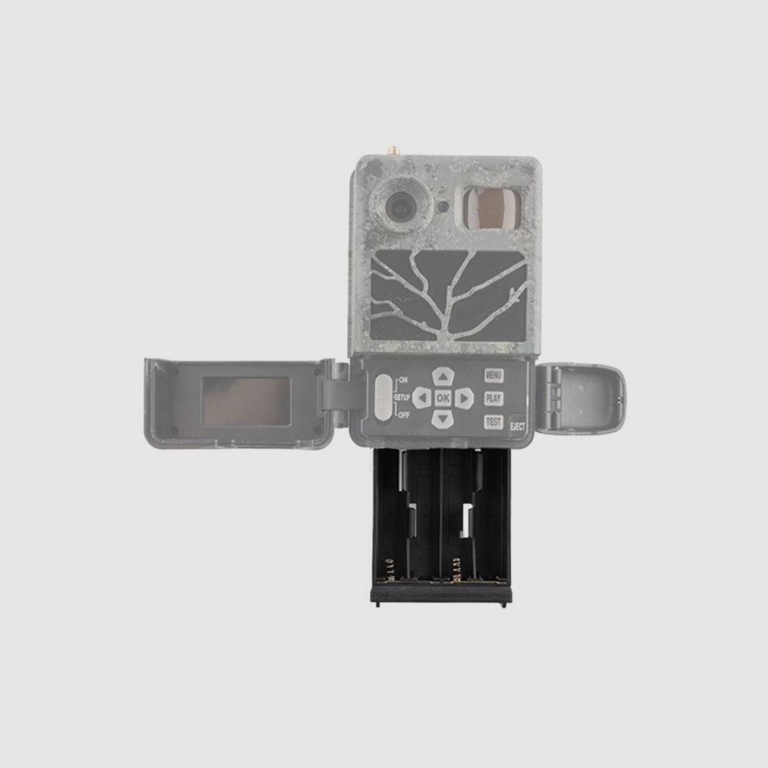 Magazzino batterie Zeiss per fotocamera da caccia Secacam 3