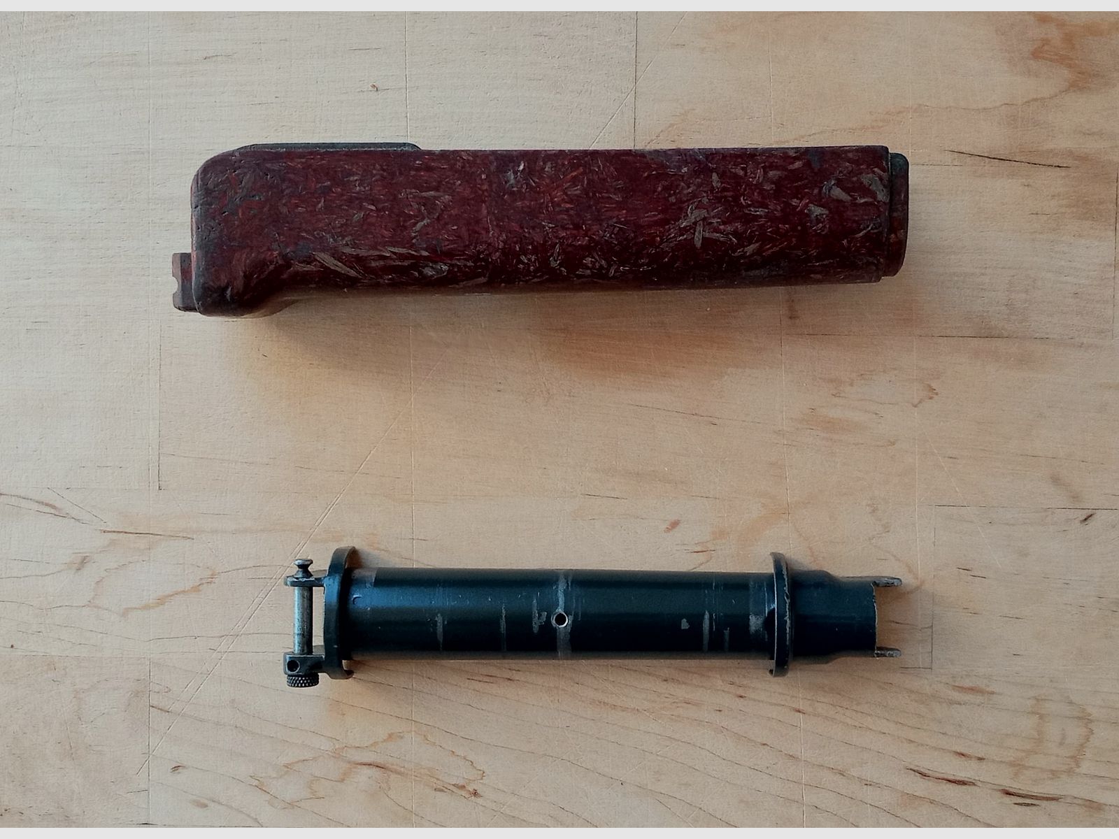 Klassische VZ.58 Ersatzteile unterer Handschutz und Halterung für oberen Handschutz / Beaver Barf