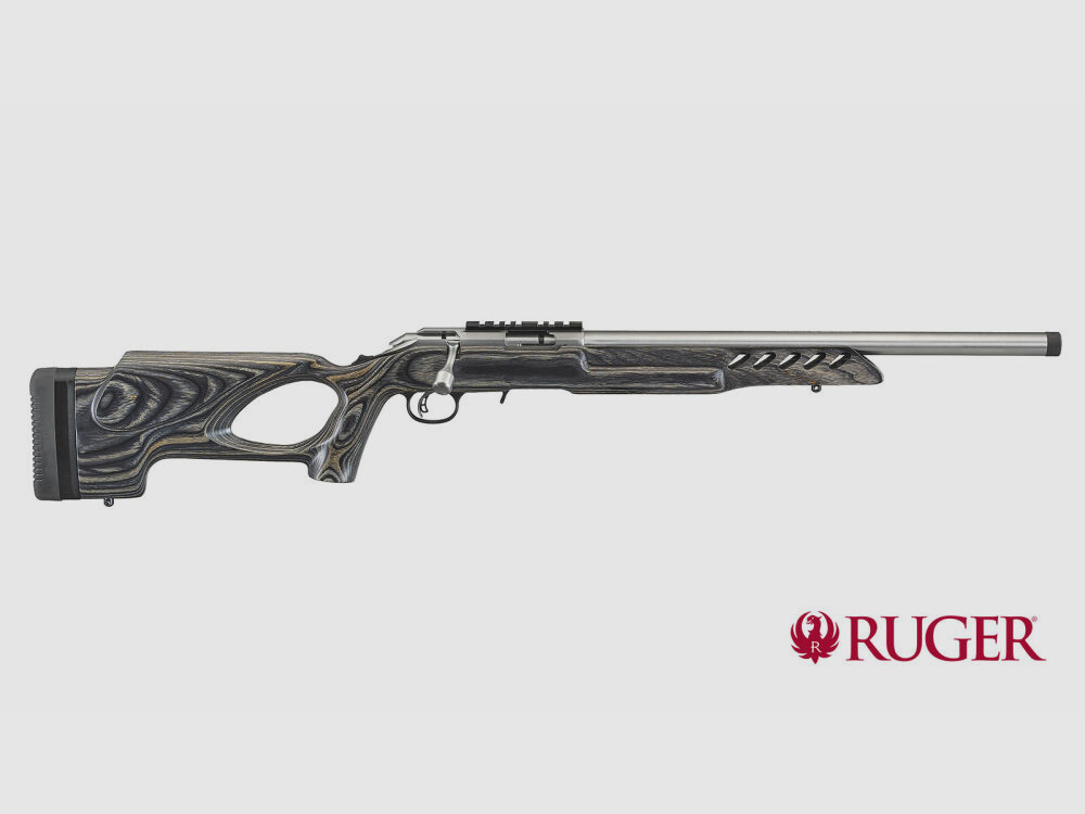 Ruger Rimfire Target Thumbhole RVS