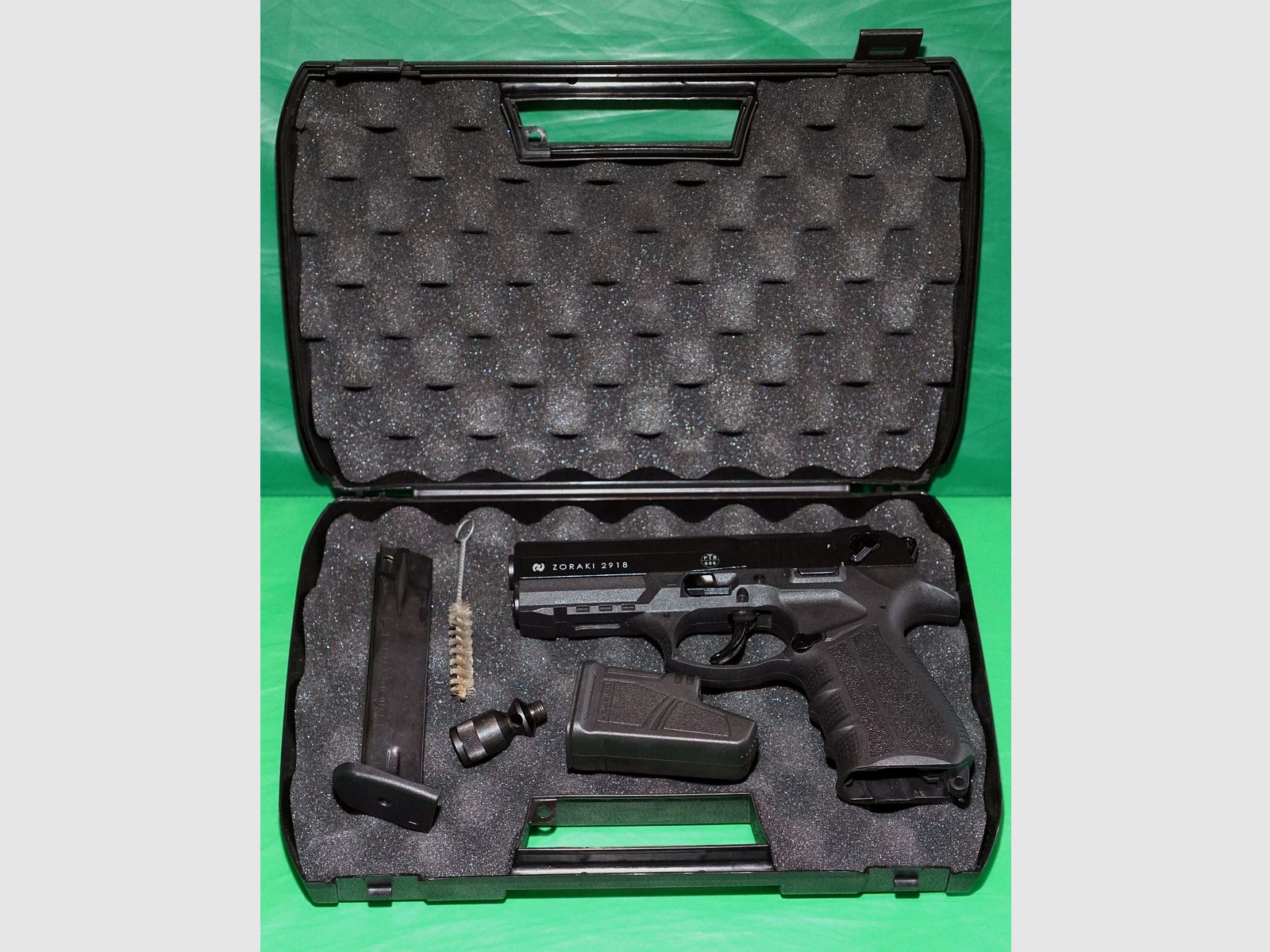 Zoraki 2918 pistola de fogueo cal. 9mm P.A.K. negra - antigua (PTB 986)