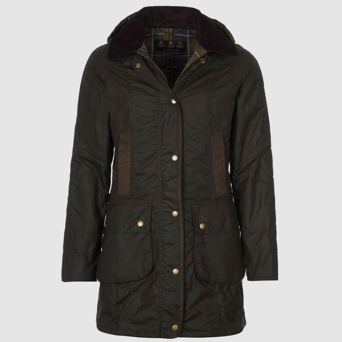 Barbour Wachsjacke Bower  Olive