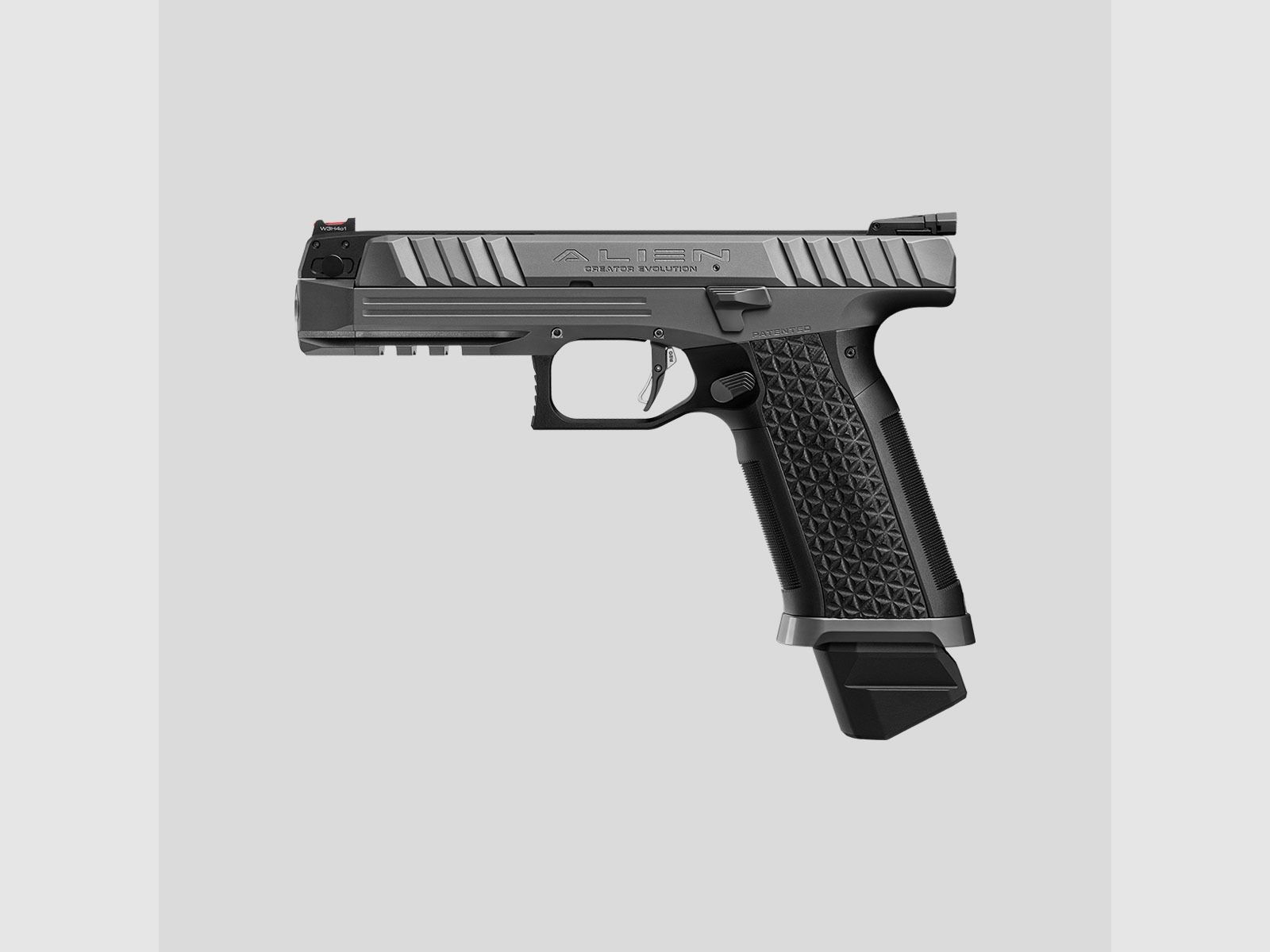 Laugo Arms – Alien Creator Standard kit threaded barrel (Grey/Black) [9mm Para], Bild 1 von 7